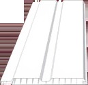 Панель ПВХ белая 125 мм