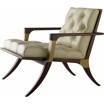 Стул TUFTED ATHENS LOUNGE CHAIR от BAKER THOMAS PHEASANT