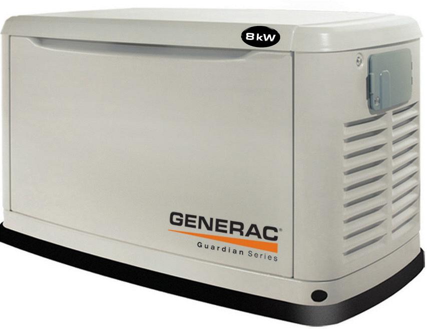 Однофазный газовый генератор Generac 7 (5837)