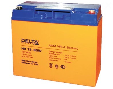 Аккумуляторная батарея Delta HR12-80W