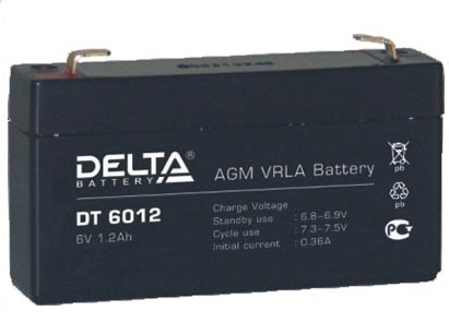 Аккумуляторная батарея Delta DT 6012