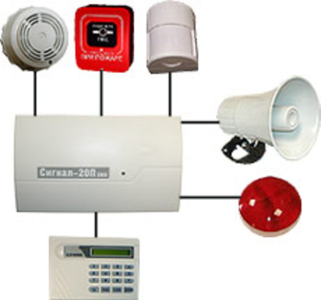 Приборы приемно-контрольные охранной и охранно-пожарной сигнализации