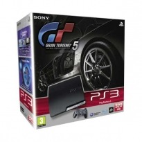 Игровая приставка Playstation 3 slim 320gb + Gran Turismo 5 + 2 Геймпада DualShock 3