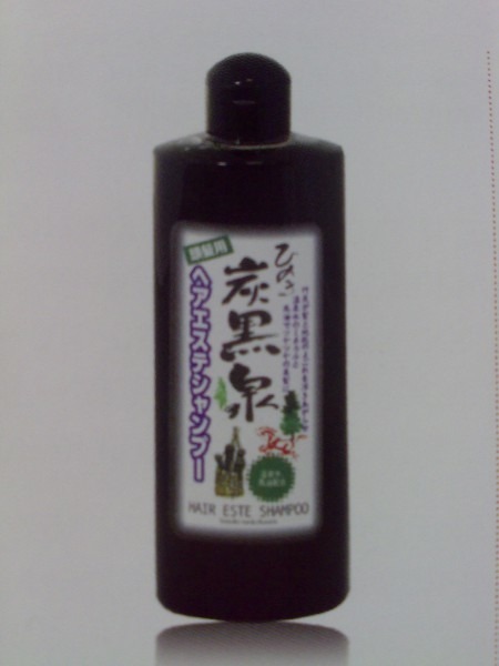 Экстра очищающий шампунь для волос на основе бамбукового угля с маслом японского кипариса, Fudo Kagaku Tankokusen