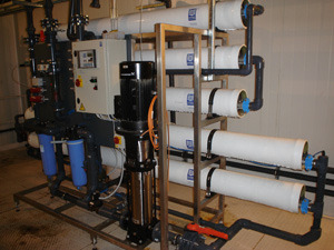 Системы обратного осмоса KROS для промышленных систем водоподготовки