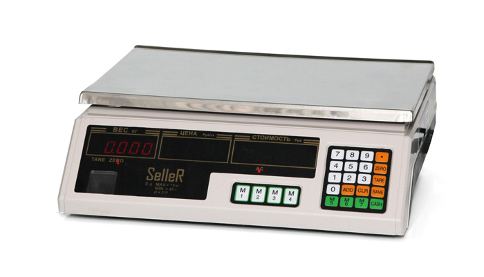 Весы торговые электронные Seller SL-202B-15 LED