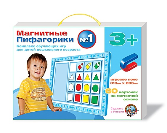 Магнитные пифагорики 3+