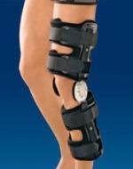 Ортез (наколенник) для регулируемой фиксации коленного сустава