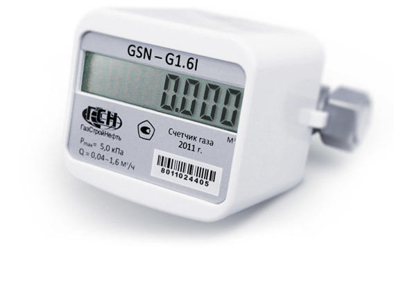 Счётчик газа GSN-G1,6
