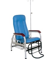 Кресло для переливаний BLY-I (b), двухсекционное, с телескопической инфузионной стойкой