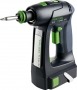 Шуруповёрт аккумуляторный  Festool, C 12 Li 1.5 Plus