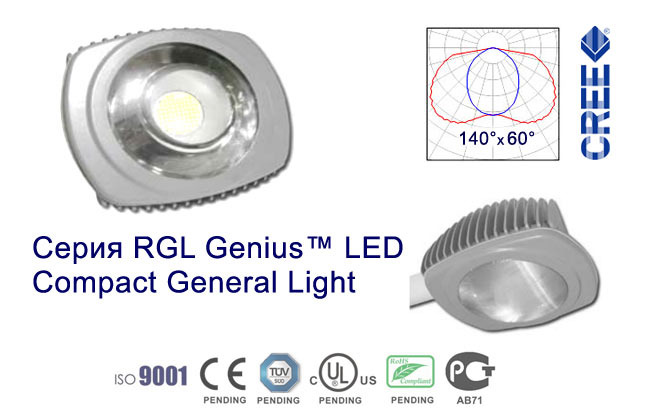 Светодиодный уличный светильник RGL-90