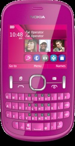 Сотовый телефон Nokia Asha 200 Pink Duos