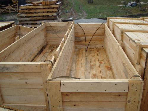 Ящики деревянные на экспорт