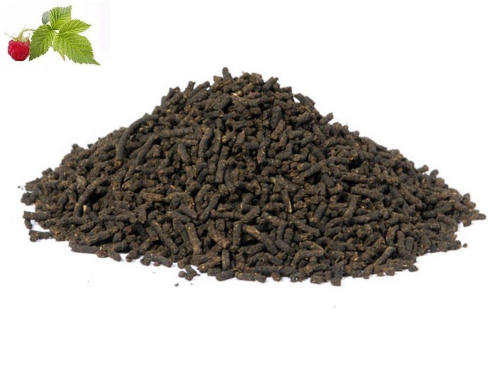 Иван-чай ферментированный гранулированный с листьями малины