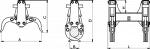Грейфер Rozzi для погрузки ж/д шпал R 55.2