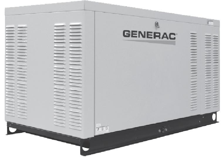 Генератор с жидкостным охлаждением Generac QT022 22 кVA