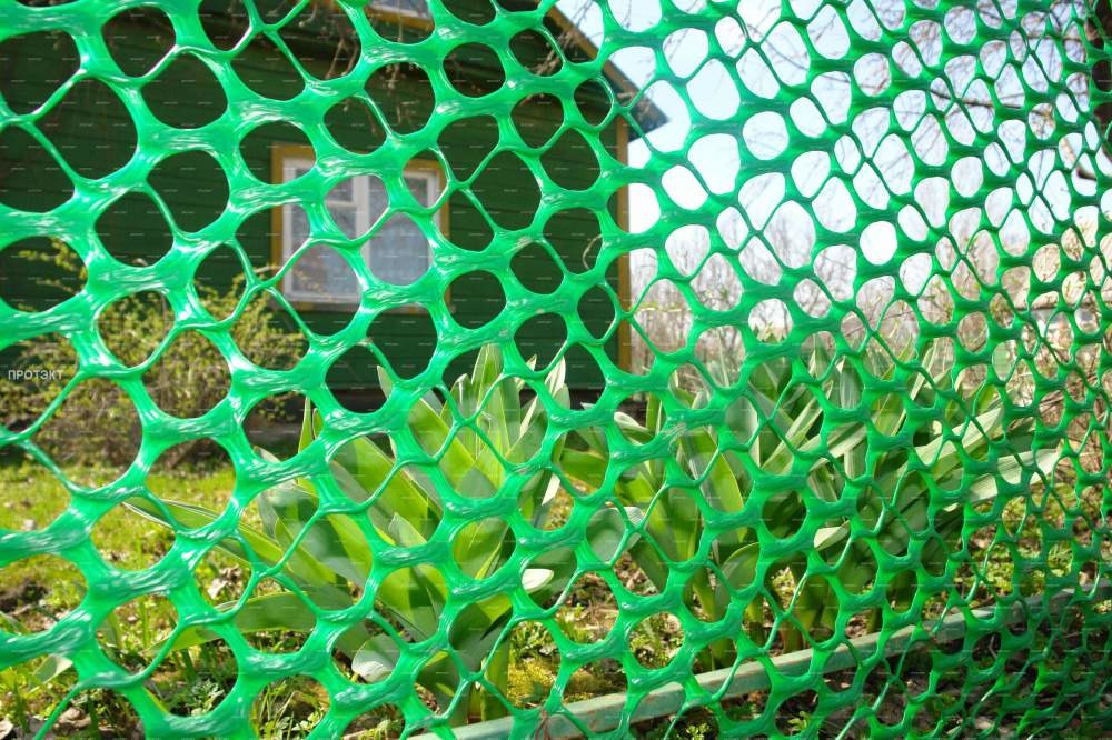 Сетка пластиковая садовая для забора, заборчики