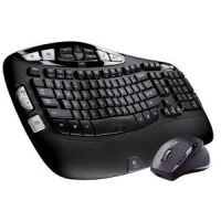 Клавиатура + мышь Logitech Cordless Desktop Wave (black)
