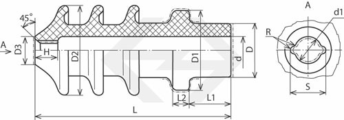 Изоляторы для съемных трансформаторных вводов ИПТ-10