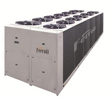 Чиллер Ferolli RHA 351-625 кВт с осевыми вентиляторами