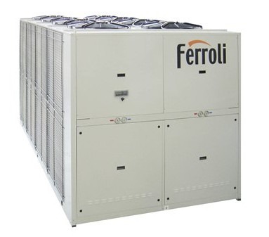 Чиллер Ferolli RLA 162 413 кВт с осевыми вентиляторами