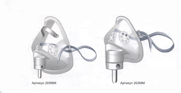 Кислородные маски для взрослых