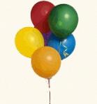 "Латексный шар наполненный гелием "9" (дюймов), воздушные шары,купить,заказать, Симферополь"