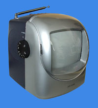 Телевизор портативный черно-белый Siesta J-1416B
