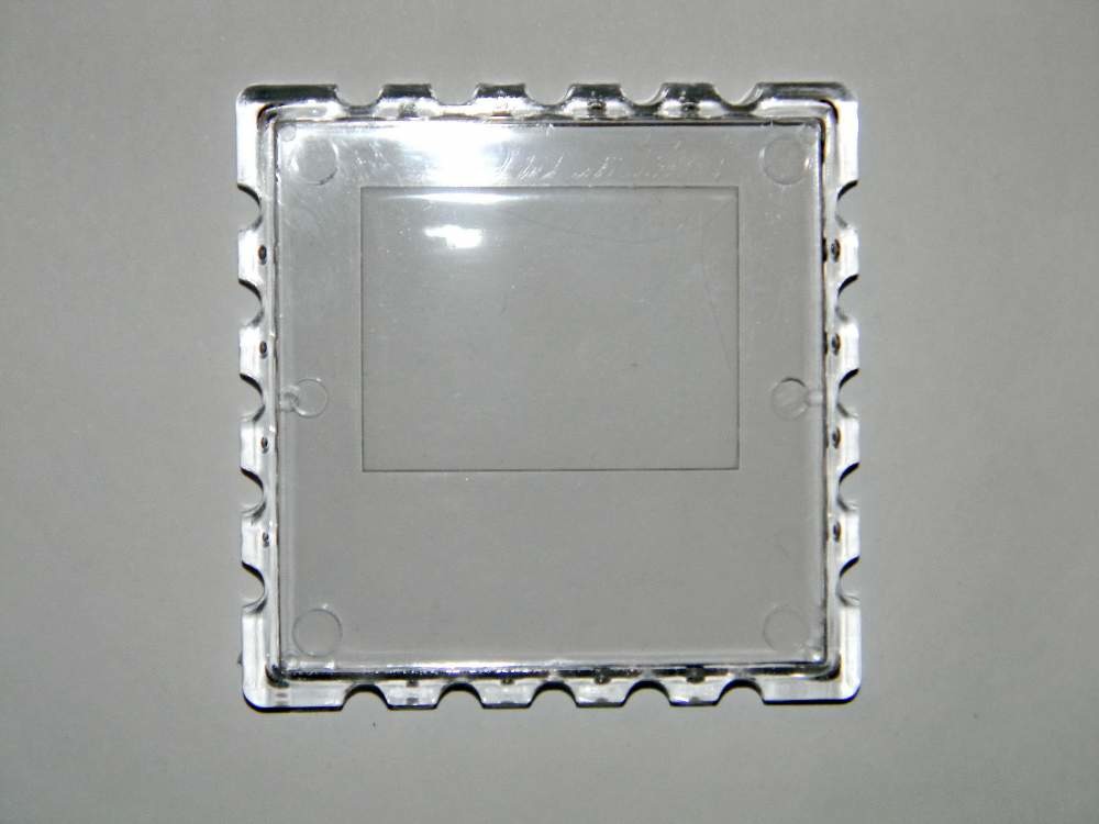 Заготовка акриловая для магнита на холодильник в форме марки квадратная