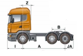 Тягач Scania R 380 LA6x2_4HLB N