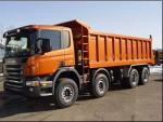 Самосвал Scania P 380 CB8X4EHZ HYVA