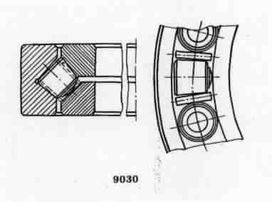 Подшипник 4-6697/900 роликовый упорный и упорно-радиальный