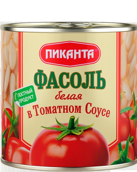 Белая фасоль в томатном соусе
