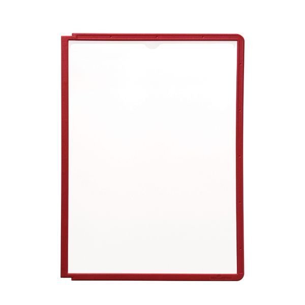 Панель демонстрационная SHERPA в цветной рамке, формат А4, красная