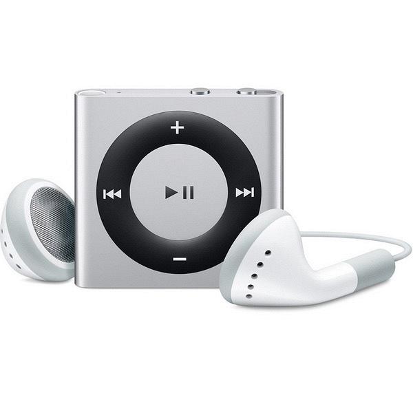 Плеер Apple iPod shuffle 4 2Gb Silver MC584
