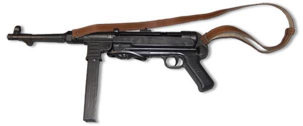 Автомат MP-40 с ремнем. Германия, 2-я Мировая война