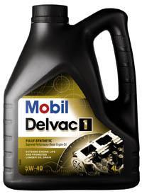 Масло Mobil Delvac 1 SHC 5W-40