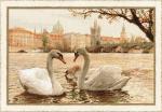 Набор для вышивания Лебеди Прага