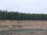 Песок насыпью