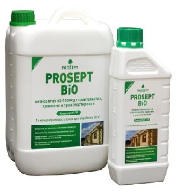 Антисептик на период строительства концентрат PROSEPT BiO - 1:10, 5 литров