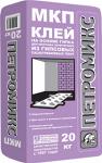 "Клей на основе гипса для монтажа перегородок из гипсовых пазогребневых плит Петромикс  "МКп"