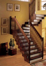 Маршевые деревянные лестницы