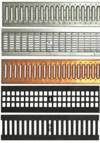 Решетки ливневые (дренажные) для каналов Серии СТАНДАРТ DN 100