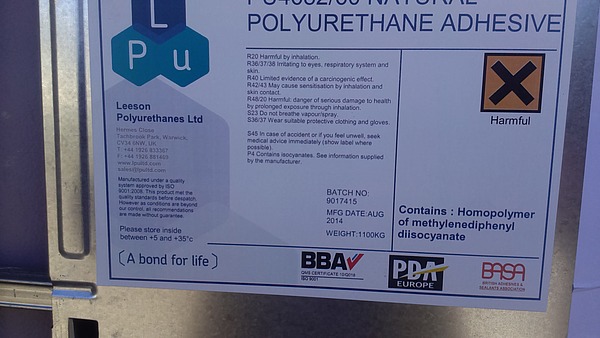 клей полиуретановый Leeson polyurethanes
