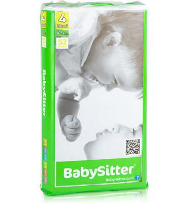 Детские подгузники Babysitter Maxi 4 (8-14 кг) 52 шт.