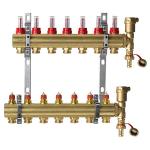 Комплект коллекторов Danfoss FHF-7F set, 7 выходов (088U0727)