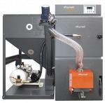 Твердотопливный котел Kiturami KRP 20А 30 кВт двухконтурный