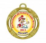 Подарочная медаль выпускнику детского сада "Пиноккио"
