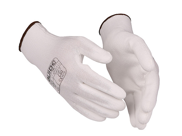 Перчатки GUIDE 520 из нейлона с полиуретановым покрытием ладонной части и кончиков пальцев